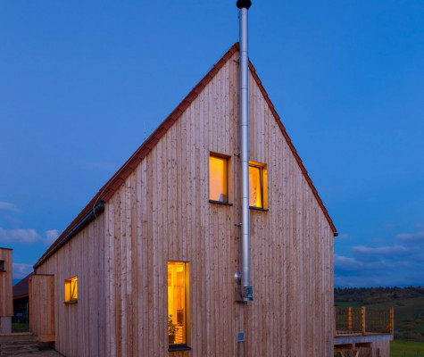 Passivhaus in den Bergen